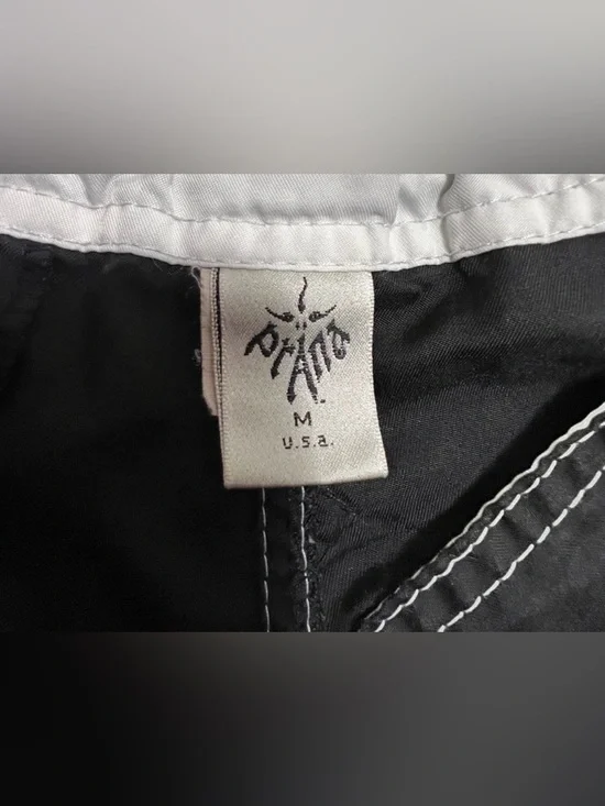 Prana Black Wide-Leg Capris with Contrast Stitching - Picture 9 of 10